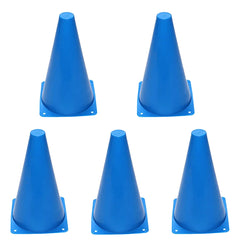 5-Pack Soccer Obstacle Marker Buckets – 23cm (9-Inch) Plastic Training Cone Sets