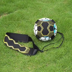 Football Kick Training Belt with Juggle Ball Holder for Skill Practice