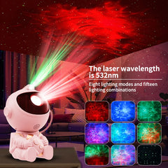LED Astronaut Galaxy Projector Night Light for Bedroom, Kids, Party Decor