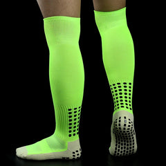 Unisex Silicone Grip Football Socks, Wear-Resistant, Moisture-Wicking (9 Colors)