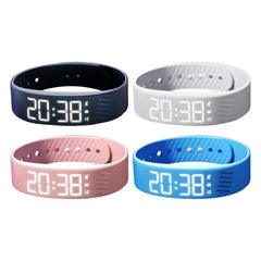 Digital Alarm Watch Bracelet with Vibration Alert for Quiet Wake-Up