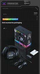 ONIKUMA GT808 Gaming Headset with Bendable Mic, Soft Pads, Immersive Sound