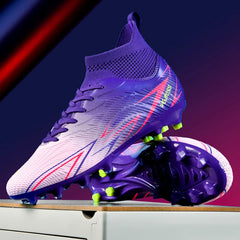 Professional Men’s Football Boots – Lightweight Outdoor Soccer Shoes