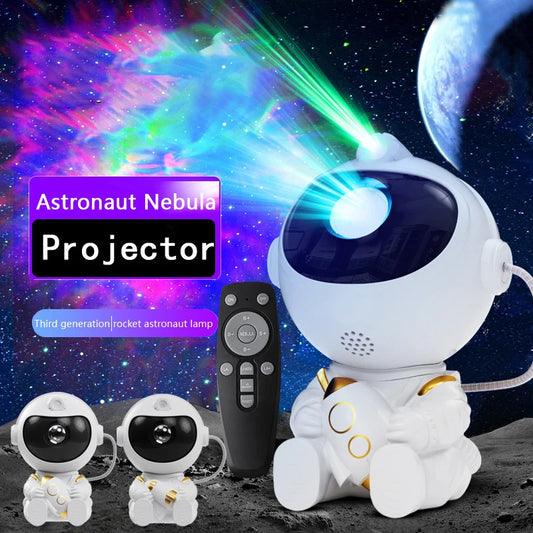 LED Astronaut Galaxy Projector Night Light for Bedroom, Kids, Party Decor