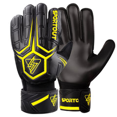 Sportout Youth Goalkeeper Gloves – Breathable Fingersave Design