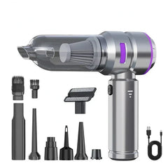 Portable Wireless Car Vacuum & Air Duster for Home and Auto Cleaning