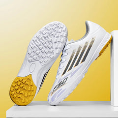 Unisex Soccer Shoes for Men & Boys – Comfortable Ankle-Support Football Boots (TF/FG)