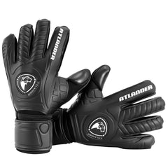 Soccer Goalie Gloves with Finger Protection, Non-Slip Latex Grip (Size 5/6/7/8/9/10 )
