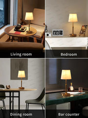 Rechargeable Bar Desk Lamp, Touch Dimming USB Atmosphere Light Bedroom