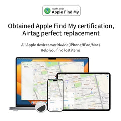 Bluetooth GPS Tracker for iPhone Find My – Waterproof Locator for Kids, Pets & Elderly