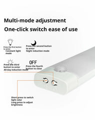 Wireless Rechargeable LED Motion Sensor Cabinet Light for Closet Kitchen