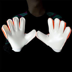 Soccer Goalie Gloves with Finger Protection, Non-Slip Latex Grip (Size 5/6/7/8/9/10 )