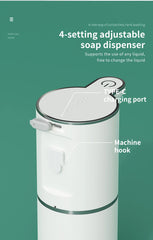380ML Rechargeable Automatic Soap Dispenser with Adjustable Sensor