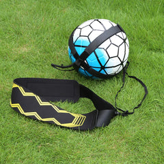 Football Kick Training Belt with Juggle Ball Holder for Skill Practice