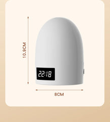 Rechargeable Touch Night Light, 3-Color LED Bedside Lamp for Kids Room