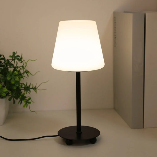 Creative Cream Desk Lamp USB Powered Tri-Color Ambient Light for Home Rooms