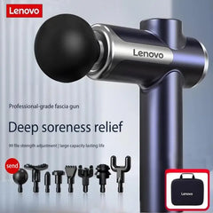 Original Lenovo N2/N3 Professional Muscle Relaxation Massage Gun with 6–8 Heads