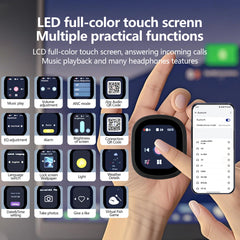 Siindoo JH-ANC930Plus Hybrid Wireless ANC Headphones with LED Touch Control