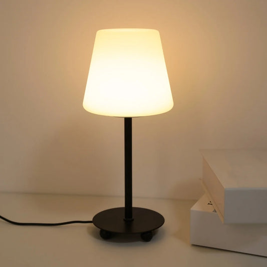 Creative Cream Desk Lamp USB Powered Tri-Color Ambient Light for Home Rooms