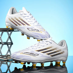 Unisex Soccer Shoes for Men & Boys – Comfortable Ankle-Support Football Boots (TF/FG)