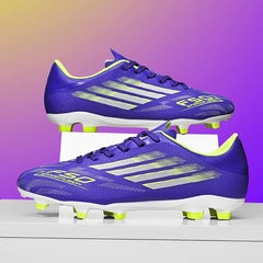 Unisex Soccer Shoes for Men & Boys – Comfortable Ankle-Support Football Boots (TF/FG)