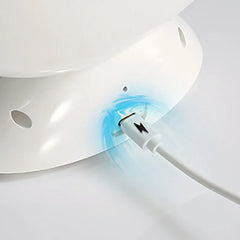 Cute Moon Night Light with RGB Color Changing, Clock & Bluetooth Speaker