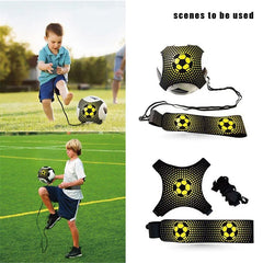 Outdoor Football Training Toy with Elastic Strap for Personal Exercise Practice