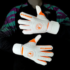 Soccer Goalie Gloves with Finger Protection, Non-Slip Latex Grip (Size 5/6/7/8/9/10 )