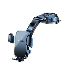Universal Car Phone Holder with Strong Suction Cup & Stable Dashboard Mount