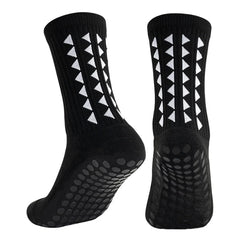 6-Pair Unisex Football Grip Socks – Towel Bottom Athletic Sports Socks