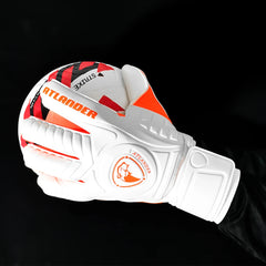 Soccer Goalie Gloves with Finger Protection, Non-Slip Latex Grip (Size 5/6/7/8/9/10 )