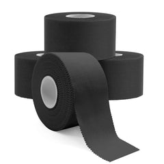 Athletic Sports Tape (4 Rolls) – Very Strong Support, Clean Removal, Ideal for Athletes & Trainers