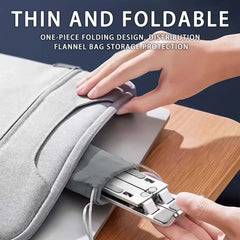 Foldable Aluminum Laptop Stand for 8–16” Laptops with Enhanced Ventilation