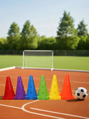 Multi-Pack Sports Marker Cones for Speed & Agility Training (12–36 PCS)