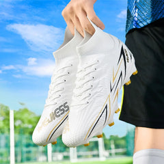 Professional Men’s Football Boots – Lightweight Outdoor Soccer Shoes