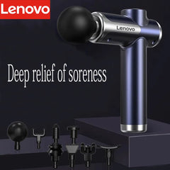 Original Lenovo N2/N3 Professional Muscle Relaxation Massage Gun with 6–8 Heads