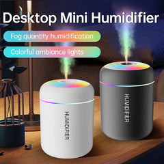 180ML Mini USB Air Humidifier & Essential Oil Aroma Diffuser