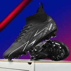 Professional Men’s Football Boots – Lightweight Outdoor Soccer Shoes