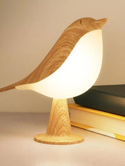 LED Touch-Control Bird Lamp, 3-Level Dimmable, USB Rechargeable