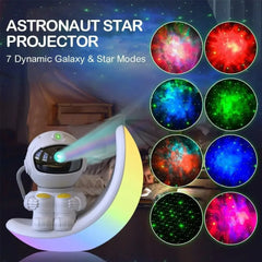 Cute Moon Night Light with RGB Color Changing, Clock & Bluetooth Speaker