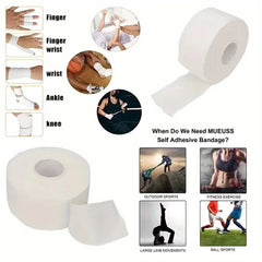 Athletic Sports Tape (4 Rolls) – Very Strong Support, Clean Removal, Ideal for Athletes & Trainers