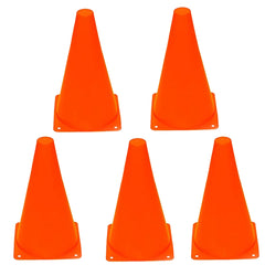 5-Pack Soccer Obstacle Marker Buckets – 23cm (9-Inch) Plastic Training Cone Sets