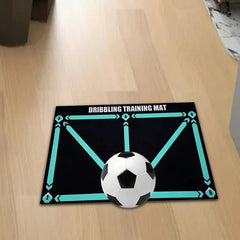 Children’s Indoor Football Dribbling Training Mat – Foldable, Non-Slip Design