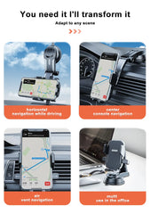 SEAMETAL Universal Car Dashboard Phone Mount for GPS Navigation