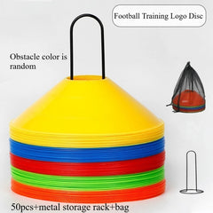 10–52pcs Logo Disc Thickened Training Cones for Football & Basketball Drills