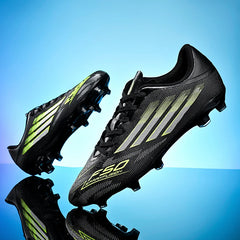 Unisex Soccer Shoes for Men & Boys – Comfortable Ankle-Support Football Boots (TF/FG)