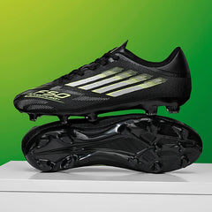 Unisex Soccer Shoes for Men & Boys – Comfortable Ankle-Support Football Boots (TF/FG)