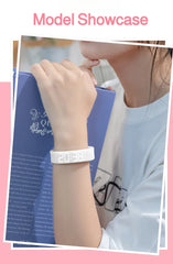 Student Smart Sports Watch with Pedometer, Vibration Alarm & LED Display