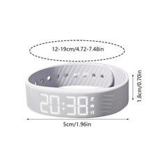 Digital Alarm Watch Bracelet with Vibration Alert for Quiet Wake-Up