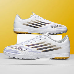 Unisex Soccer Shoes for Men & Boys – Comfortable Ankle-Support Football Boots (TF/FG)